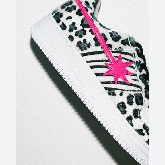 Rare -Starwalk - Starwalk Animal/Pink Star Snickers Size 6 - Picture 4 of 12